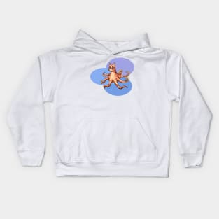 Octopus-sy Cat Kids Hoodie